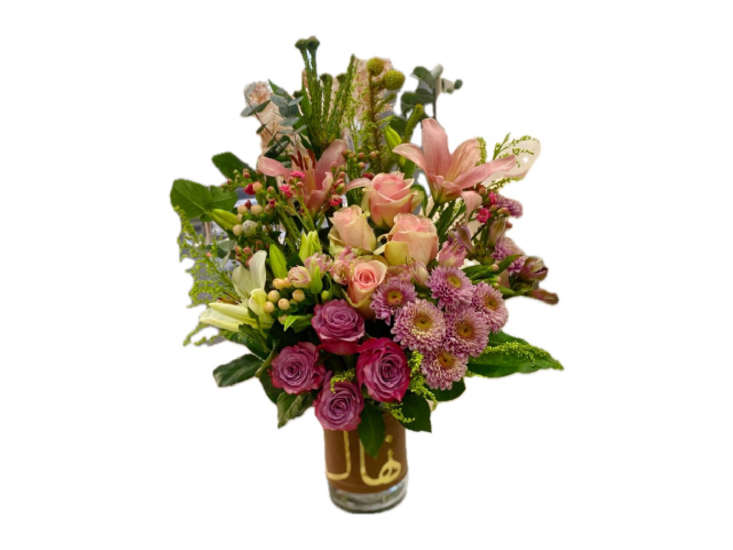 ٤٨- فازة جلد بالاسم