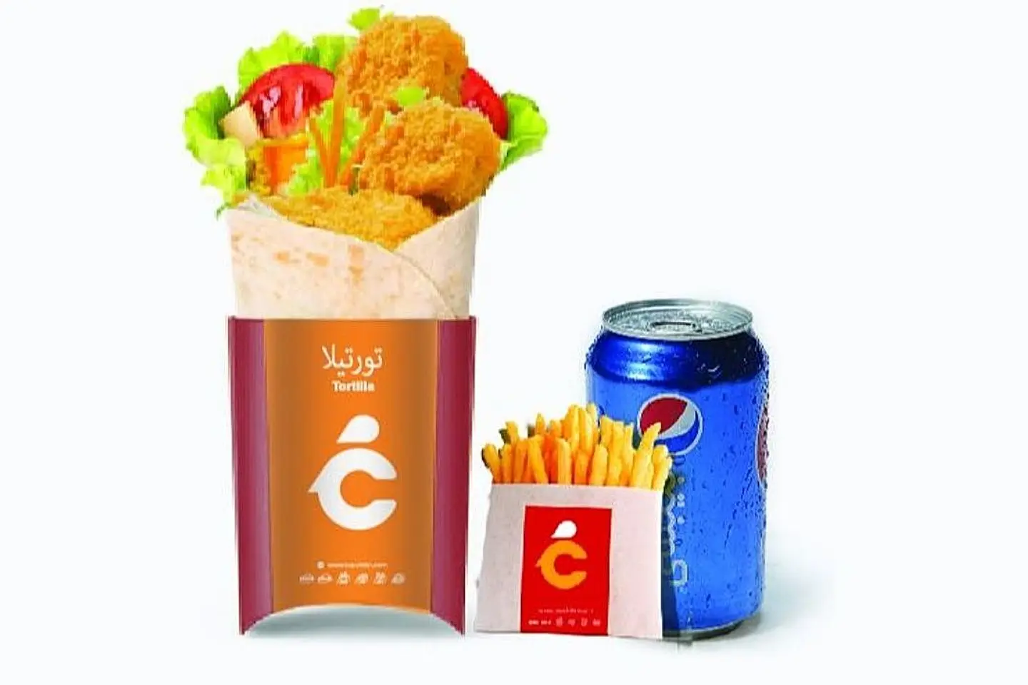 وجبة تورتيلا مسحب دجاج