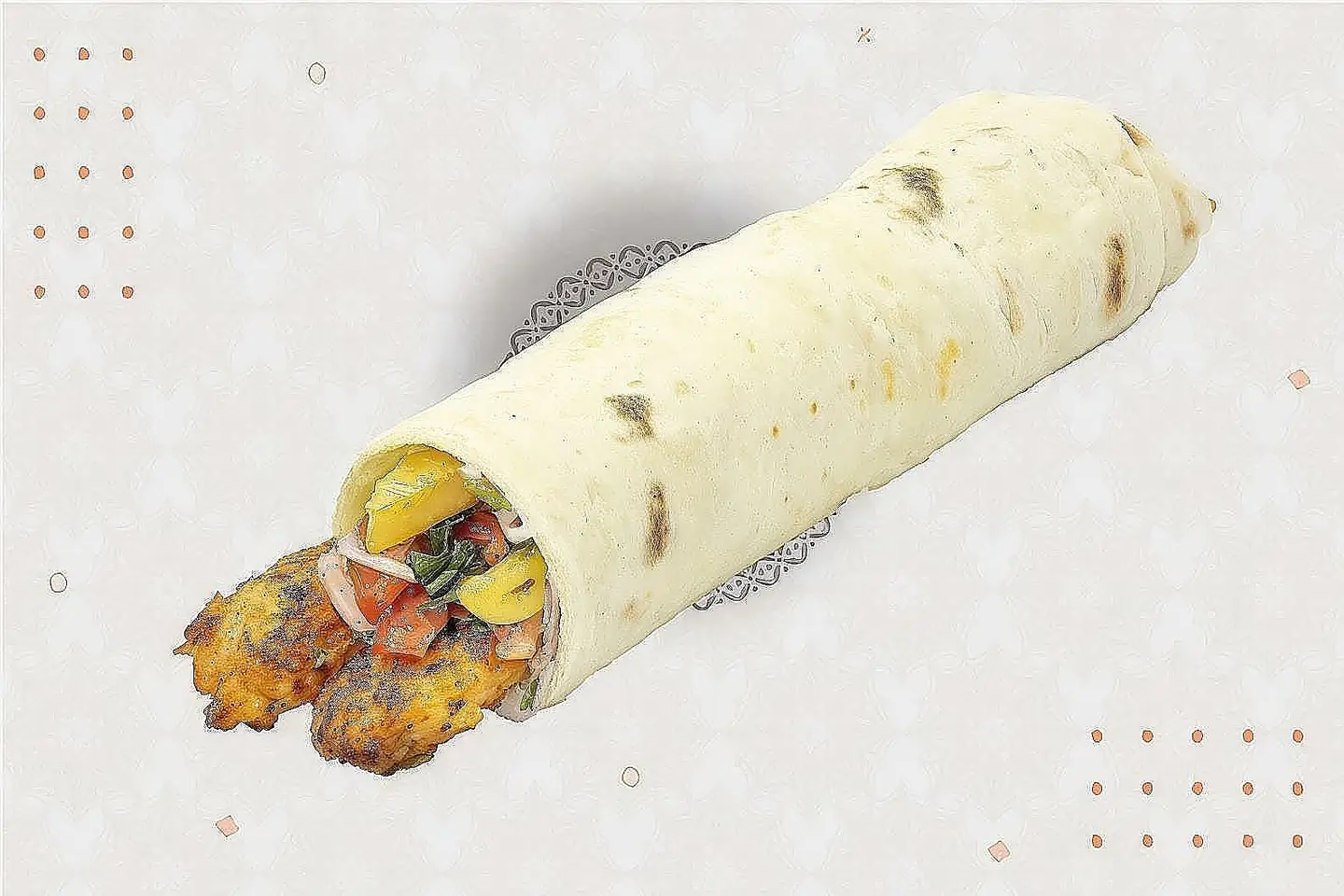 ساندوتش كباب دجاج