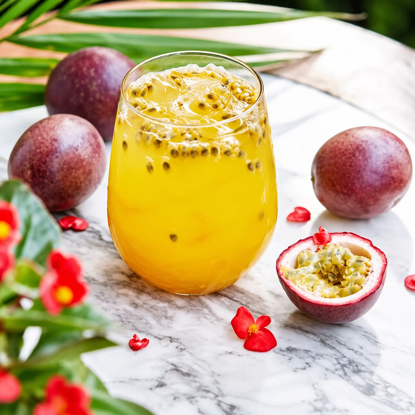 Passion Fruit Iced Tea