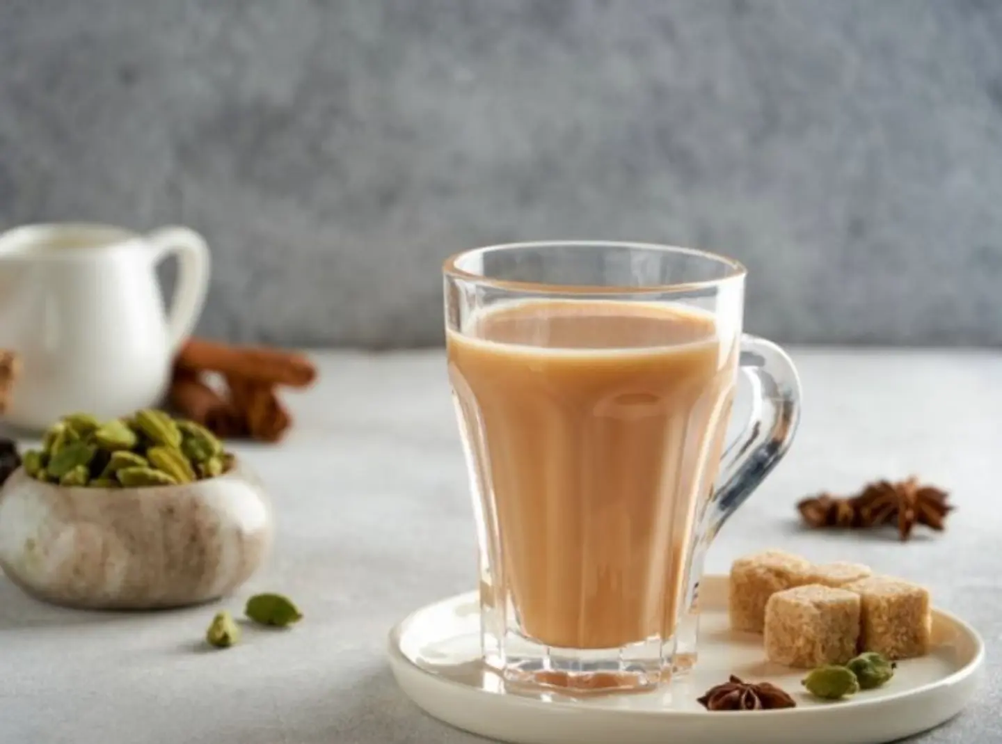 شاي بالحليب