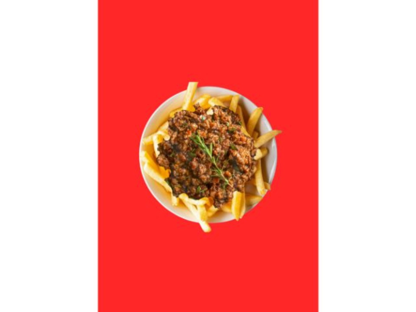 Fries Cup With Minced Beef