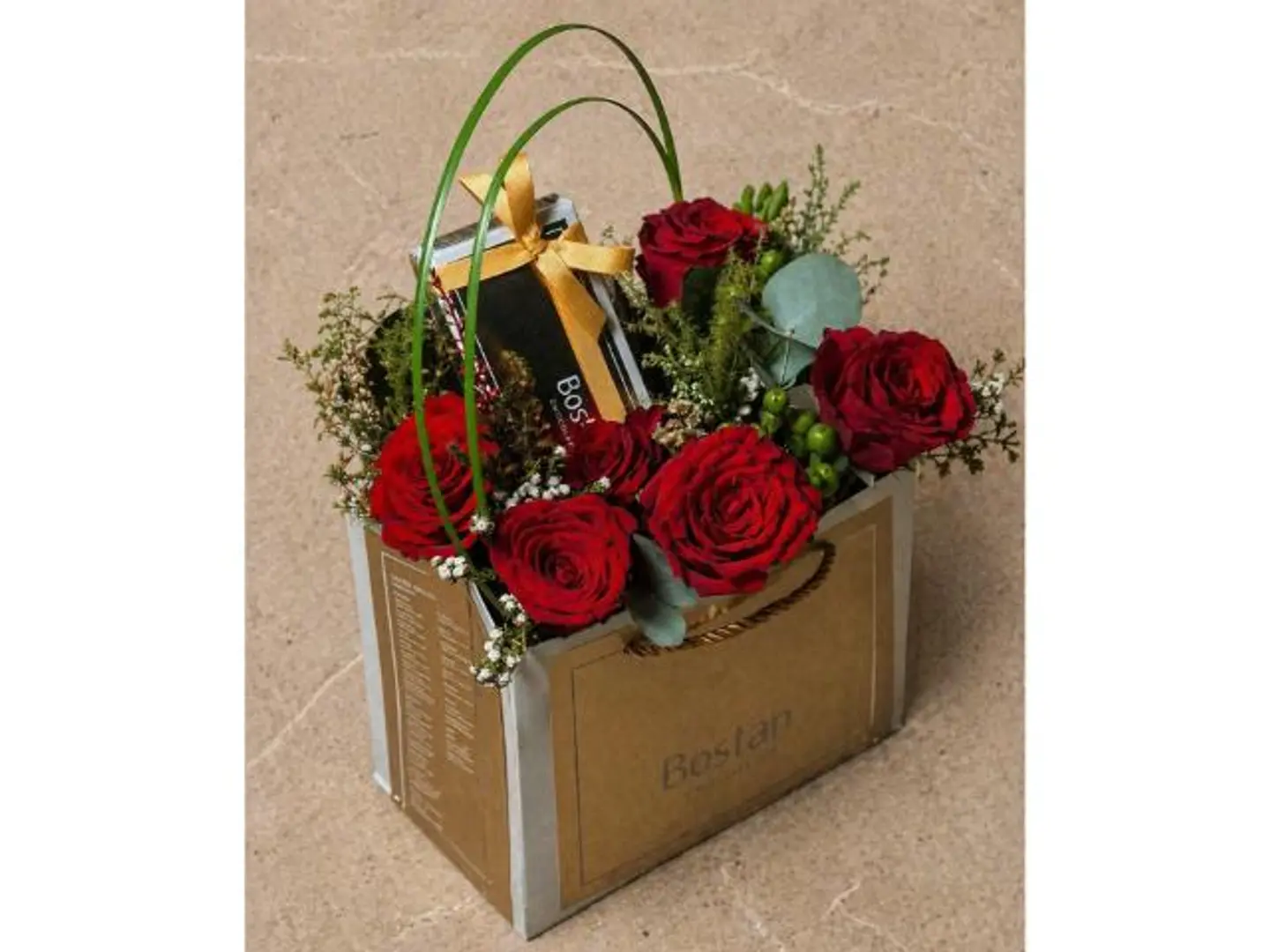 Flower Bag With Bustani Chocolate