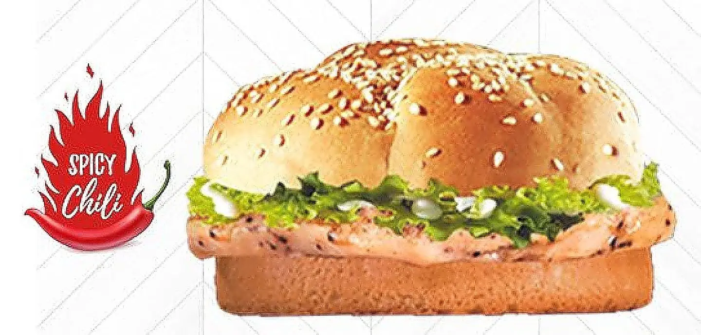 Grilled Spicy Chicken Burger