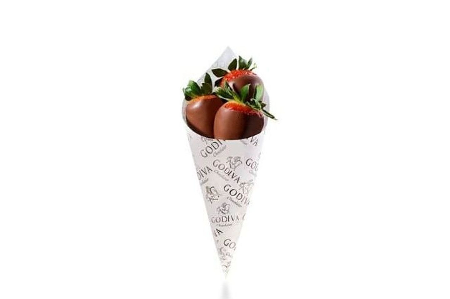 Classic Chocolate Strawberries Cone
