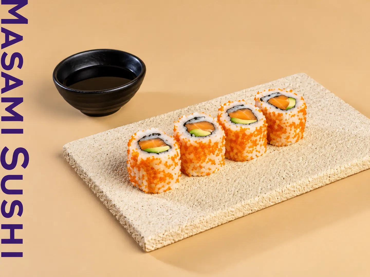 Cavi Salmon Roll