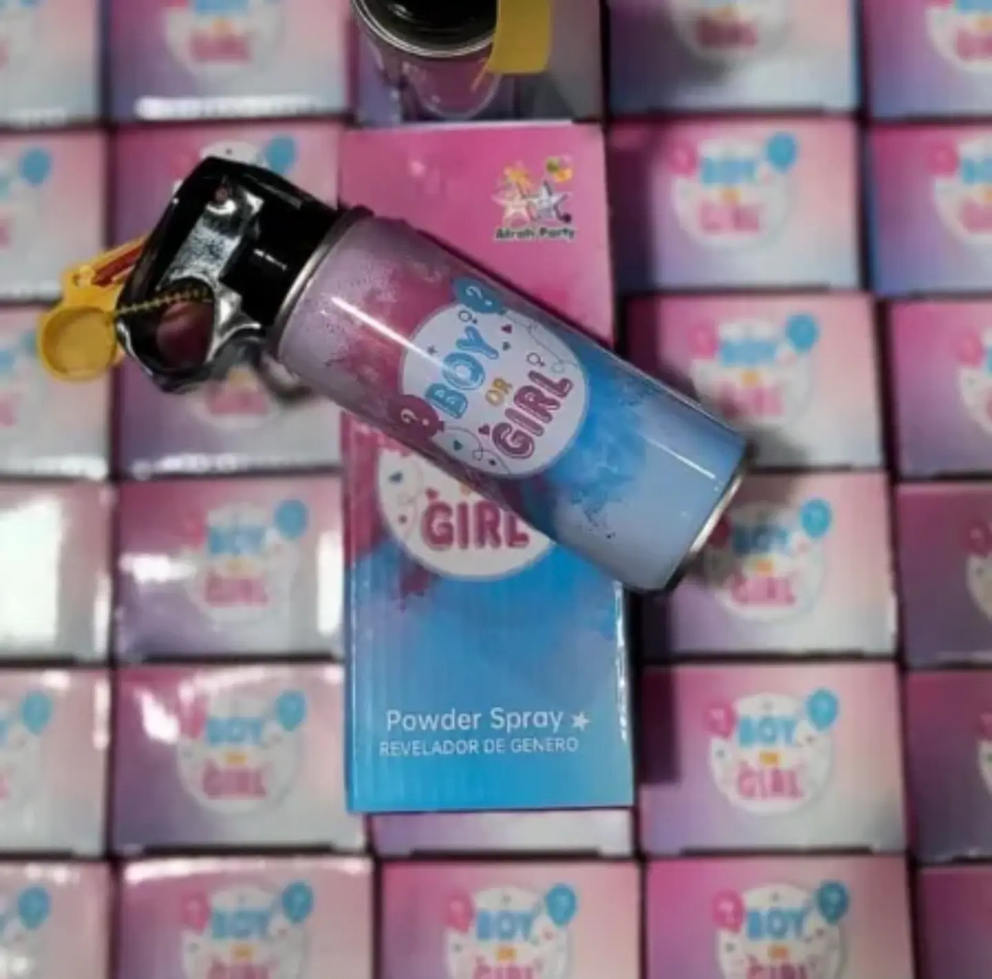 Gender Determination Powder Spray