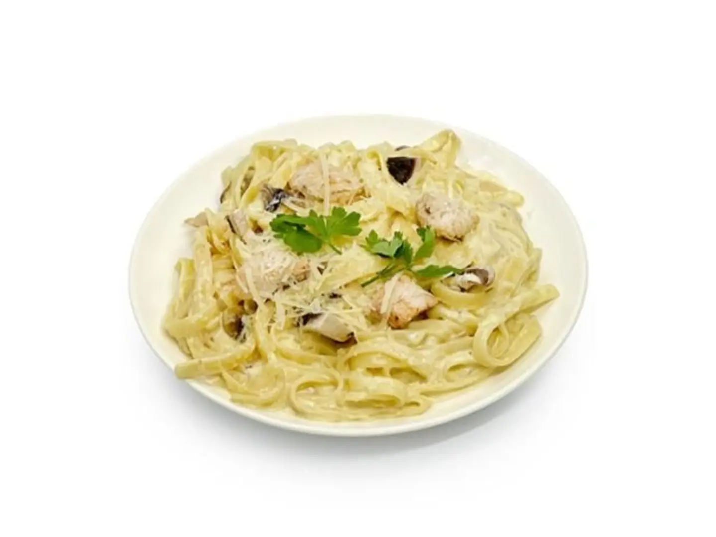 باستا ألفريدو بالدجاج