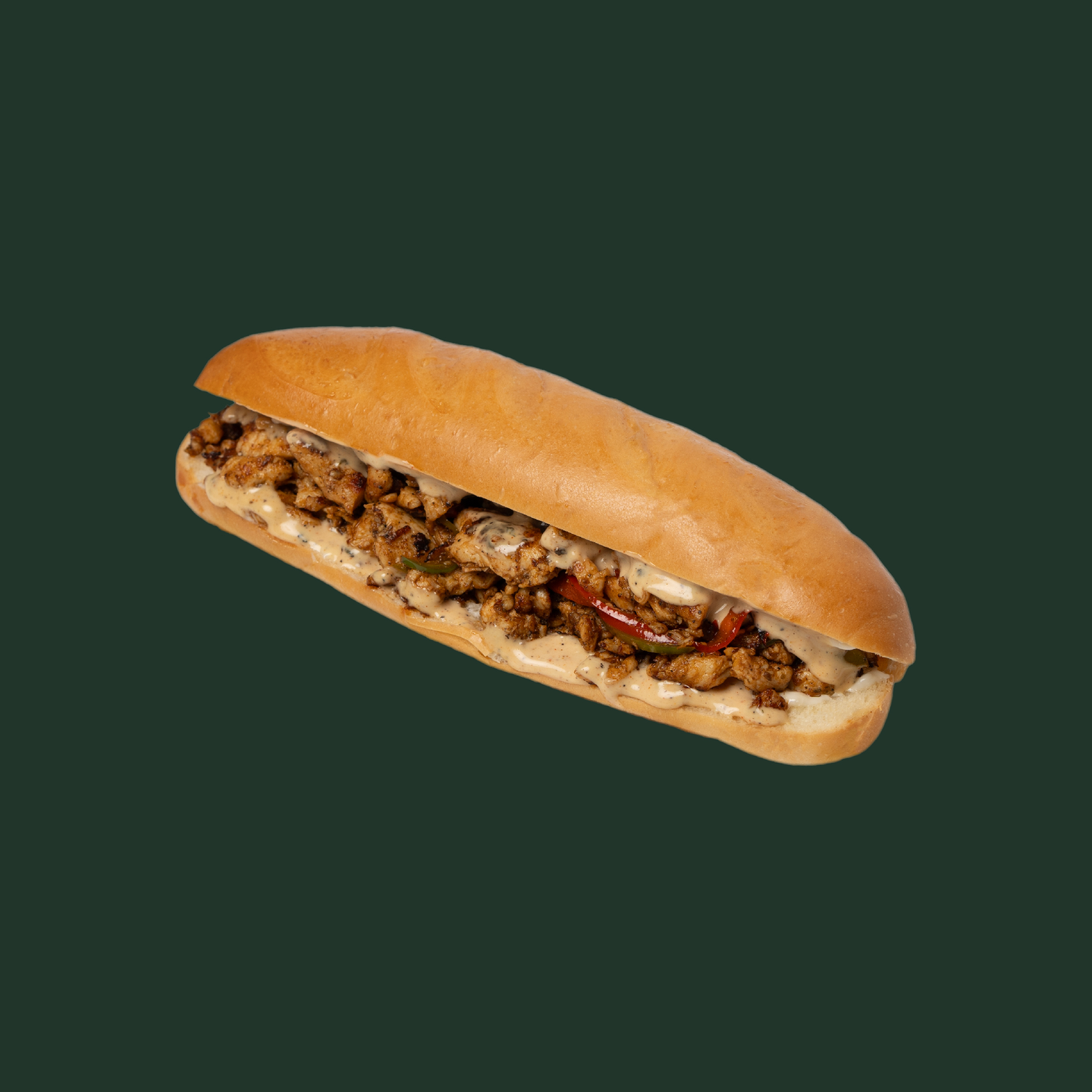 ساندوتش ستيك دجاج