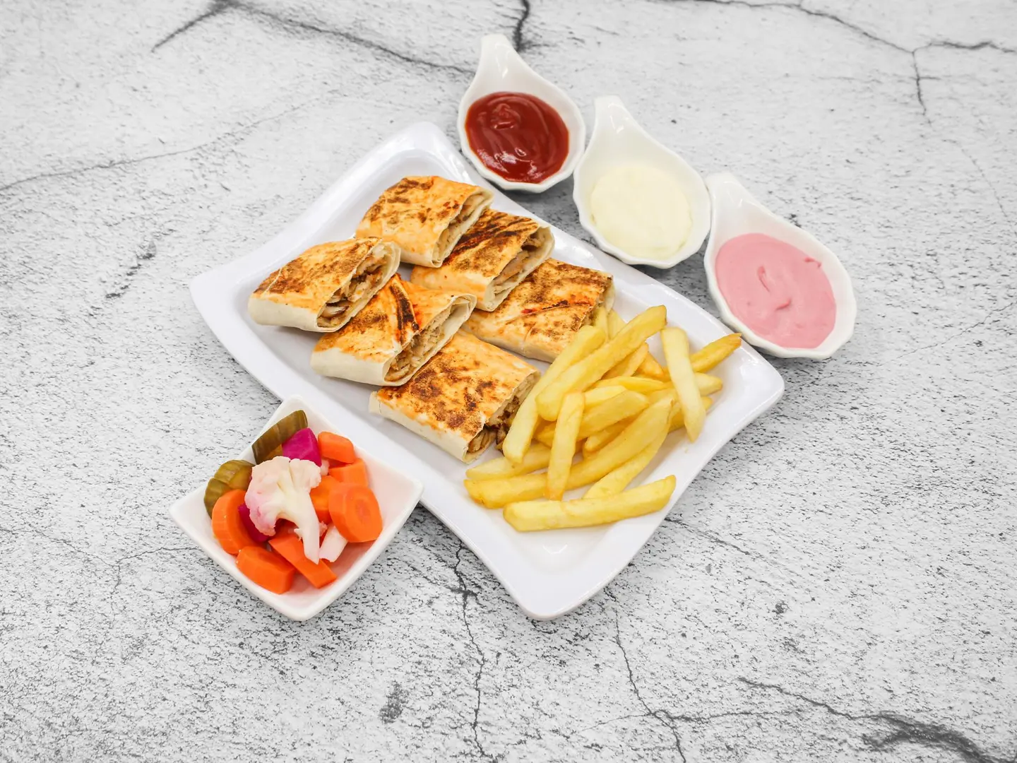 Arabic Shawarma 6 Pieces