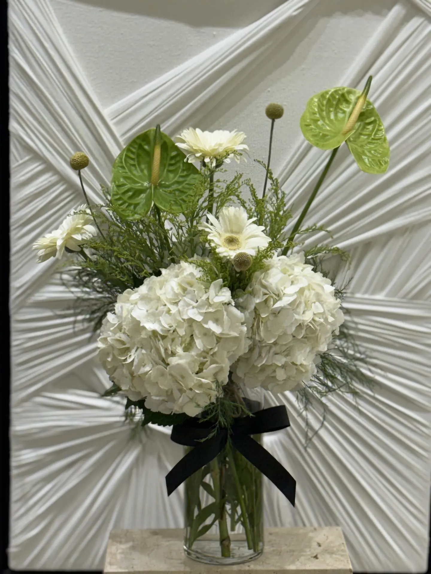 فازة ورد 9 طبيعي