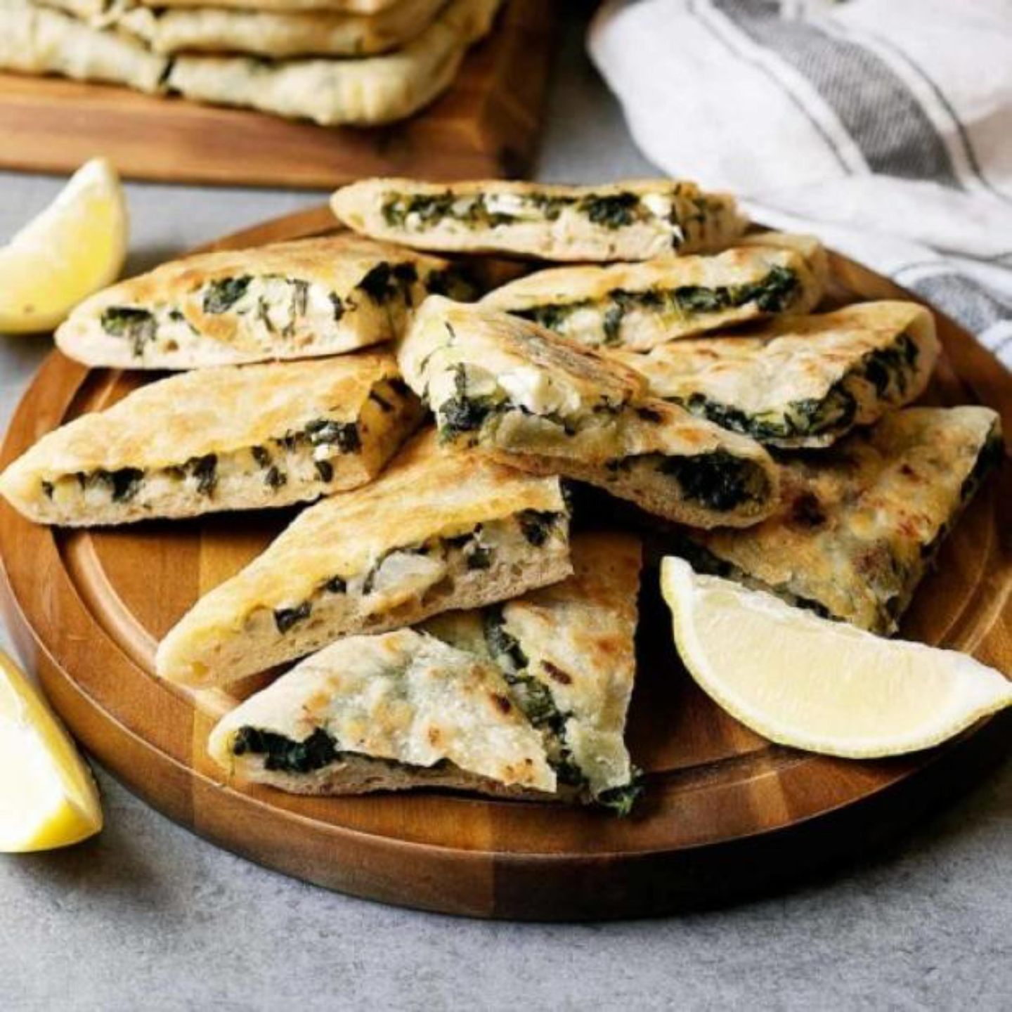فطيرة سبانخ خضار