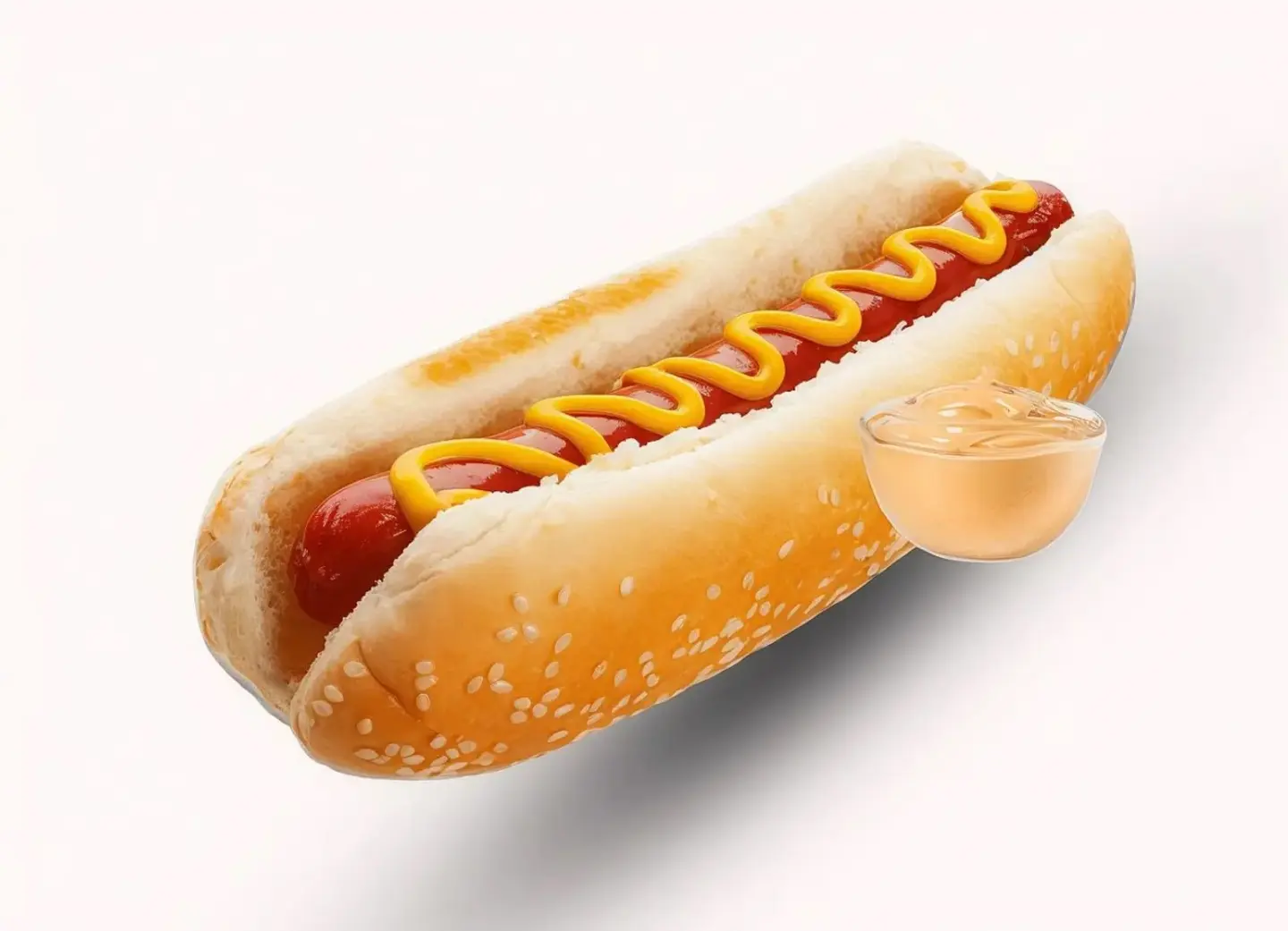 Small Plain Tortilla Hot Dog