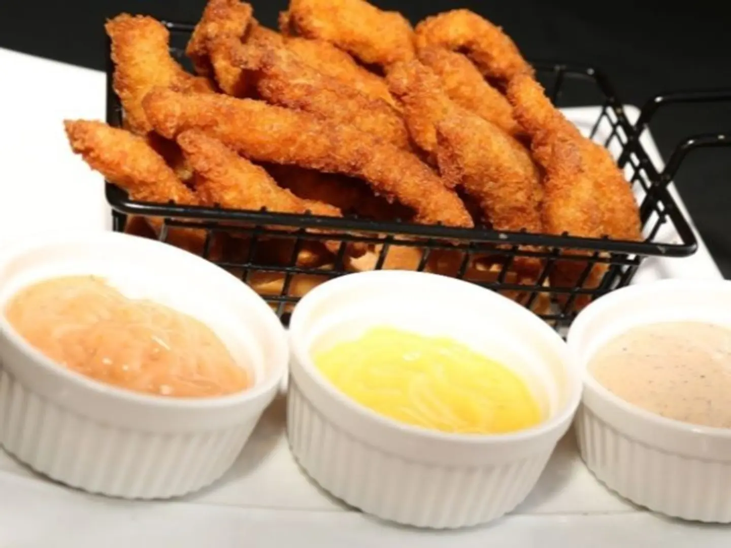 Fried Chicken And Cheese Fingers