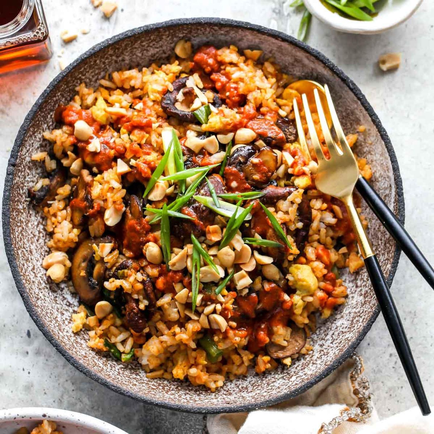 Mushroom Fried Rice