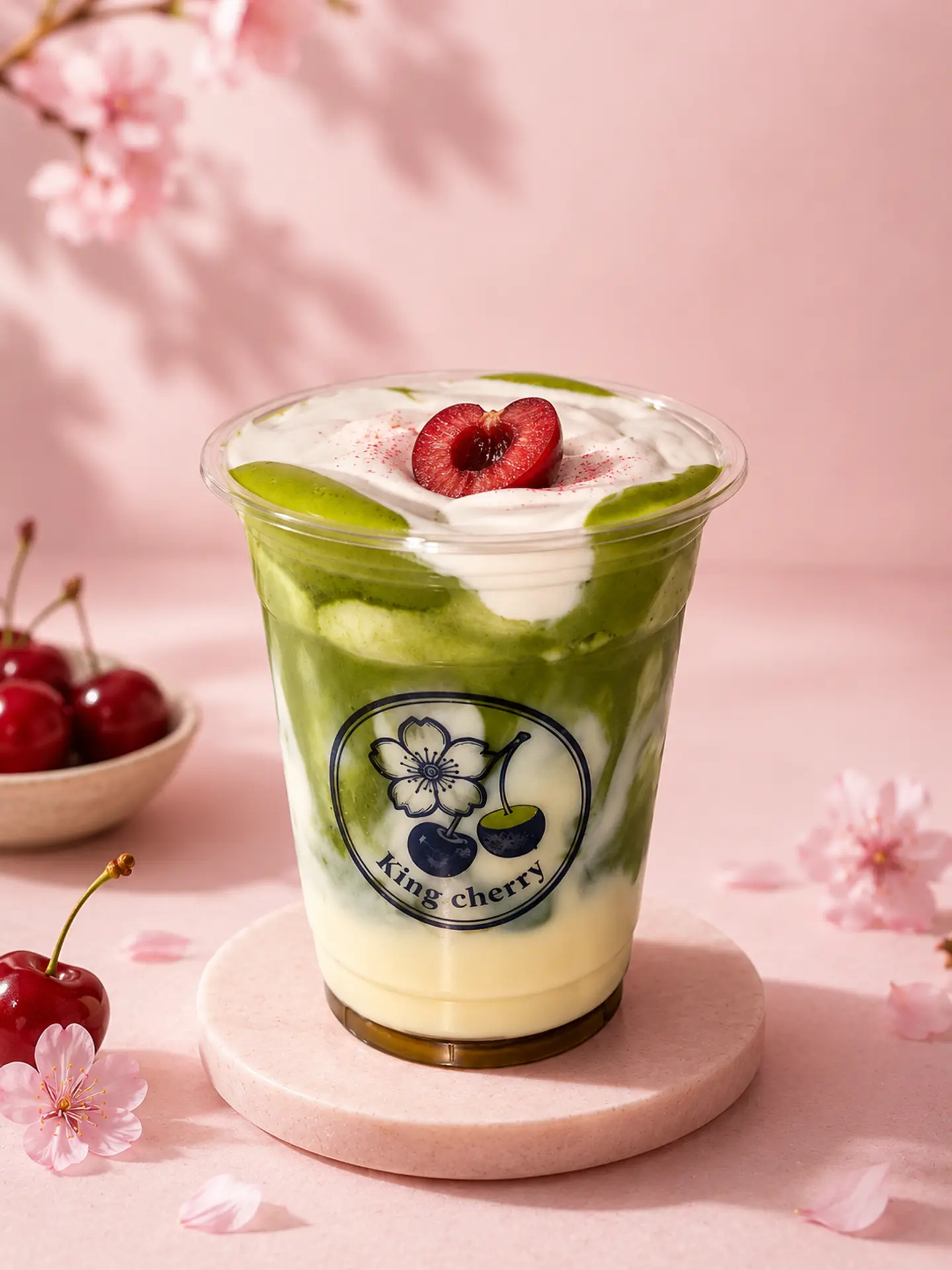 Cherry Cloud Matcha