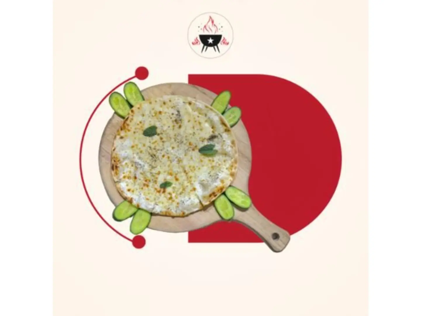 Thyme Labneh Manqusha