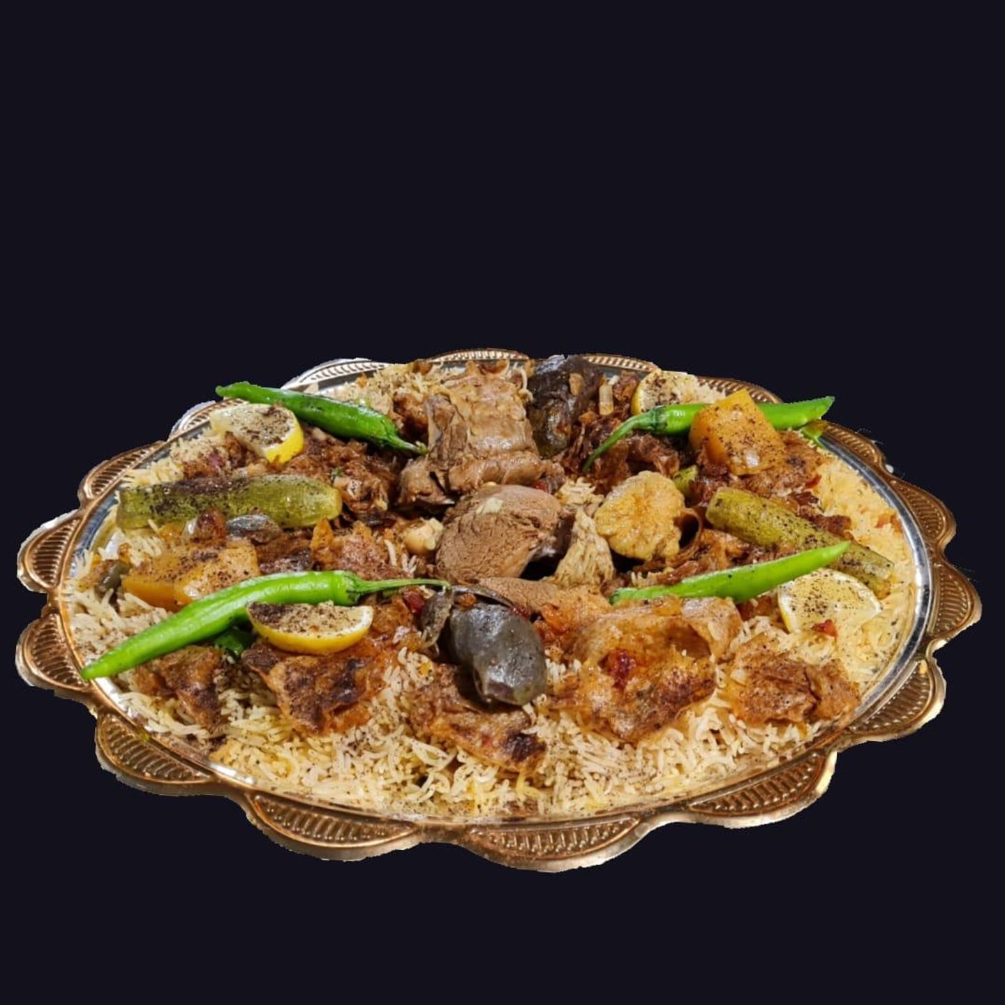 لحم برمه غنم