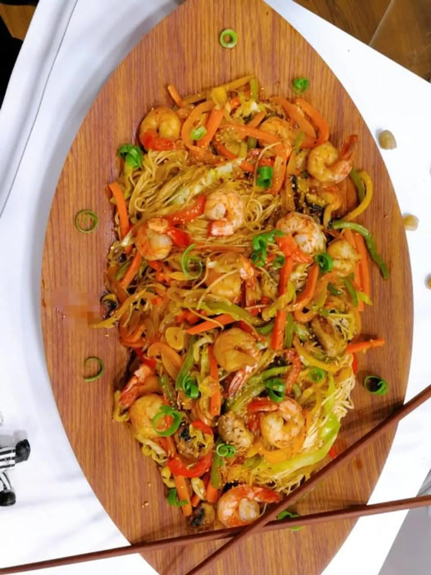 نودلز سيشوان بالروبيان