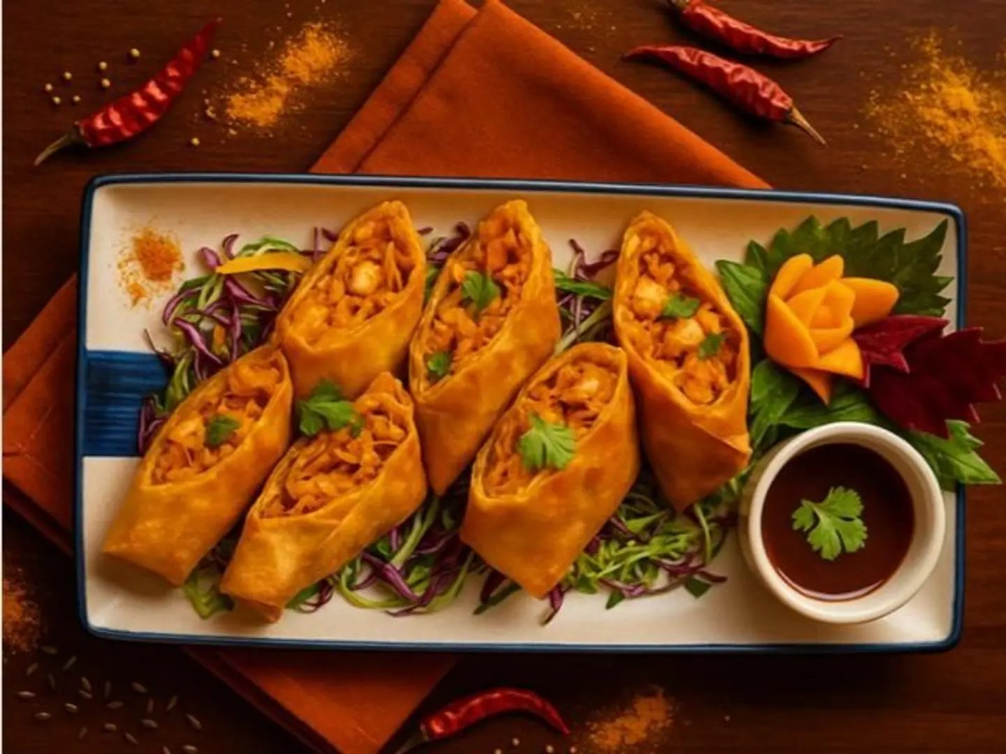 سبرينق رول دجاج