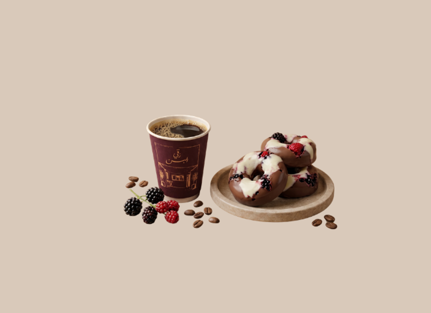 Berry Donut Combo 3