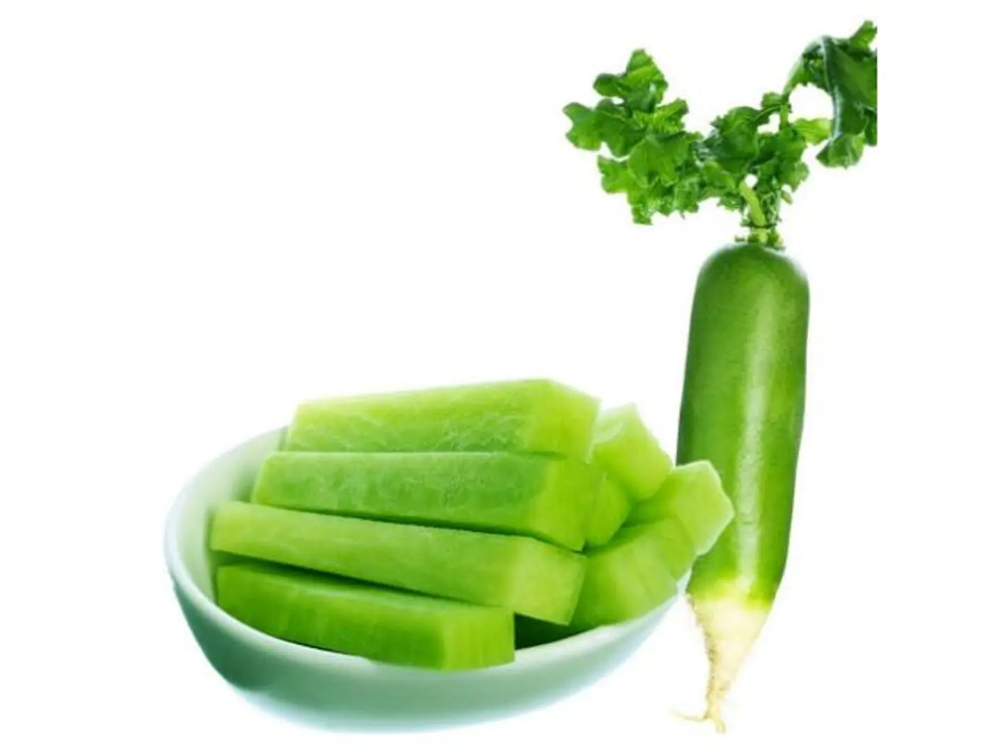 فجل اخضر