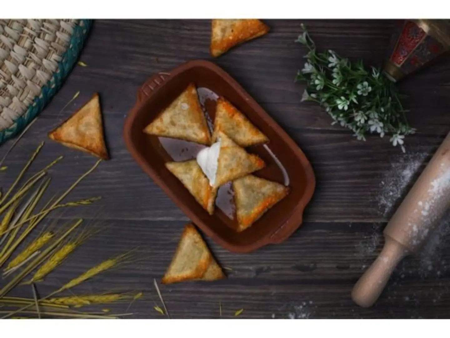 ميني سمبوسة جبن 4 حبات