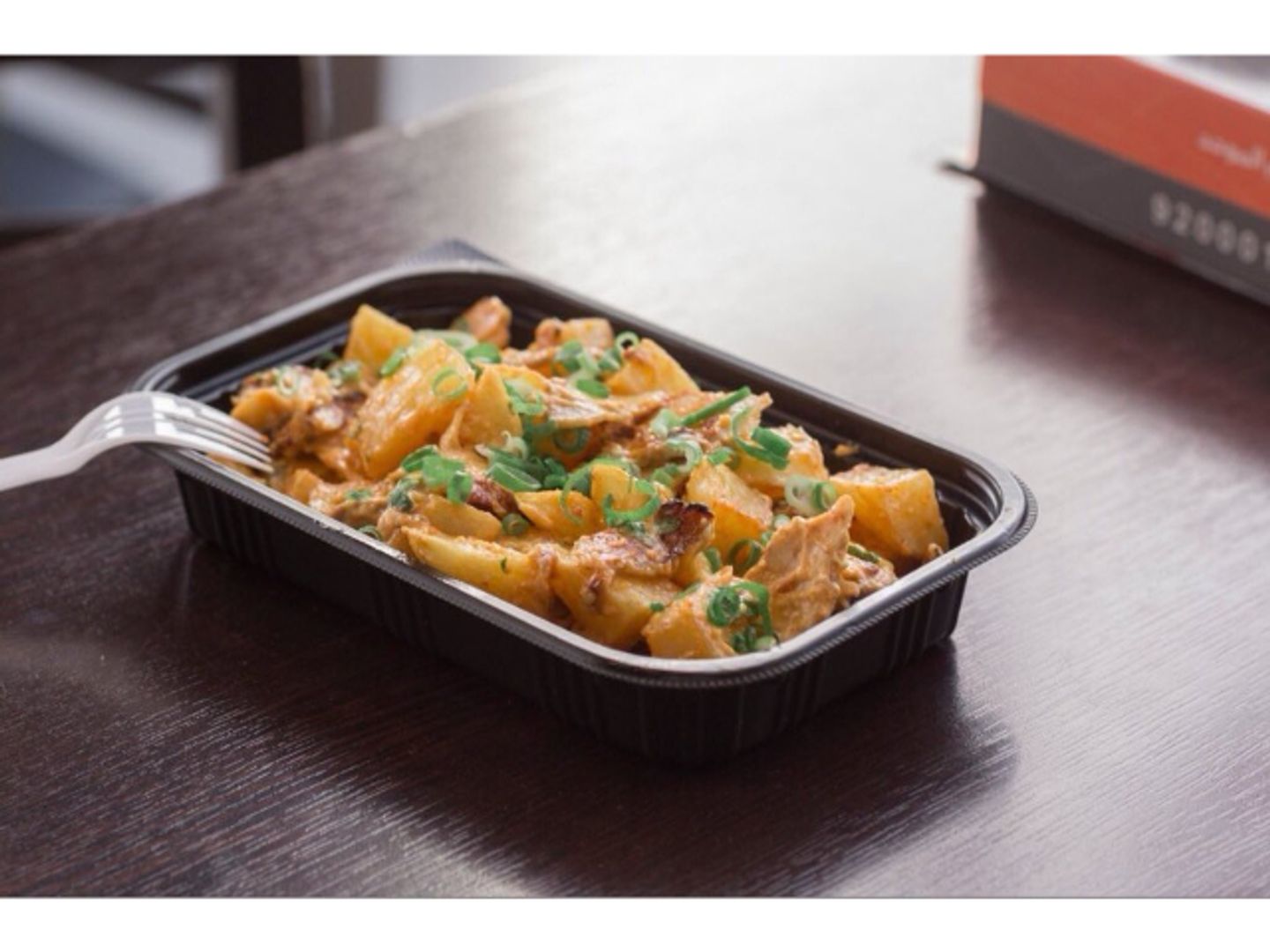 Spicy Potato Platter With Shawarma