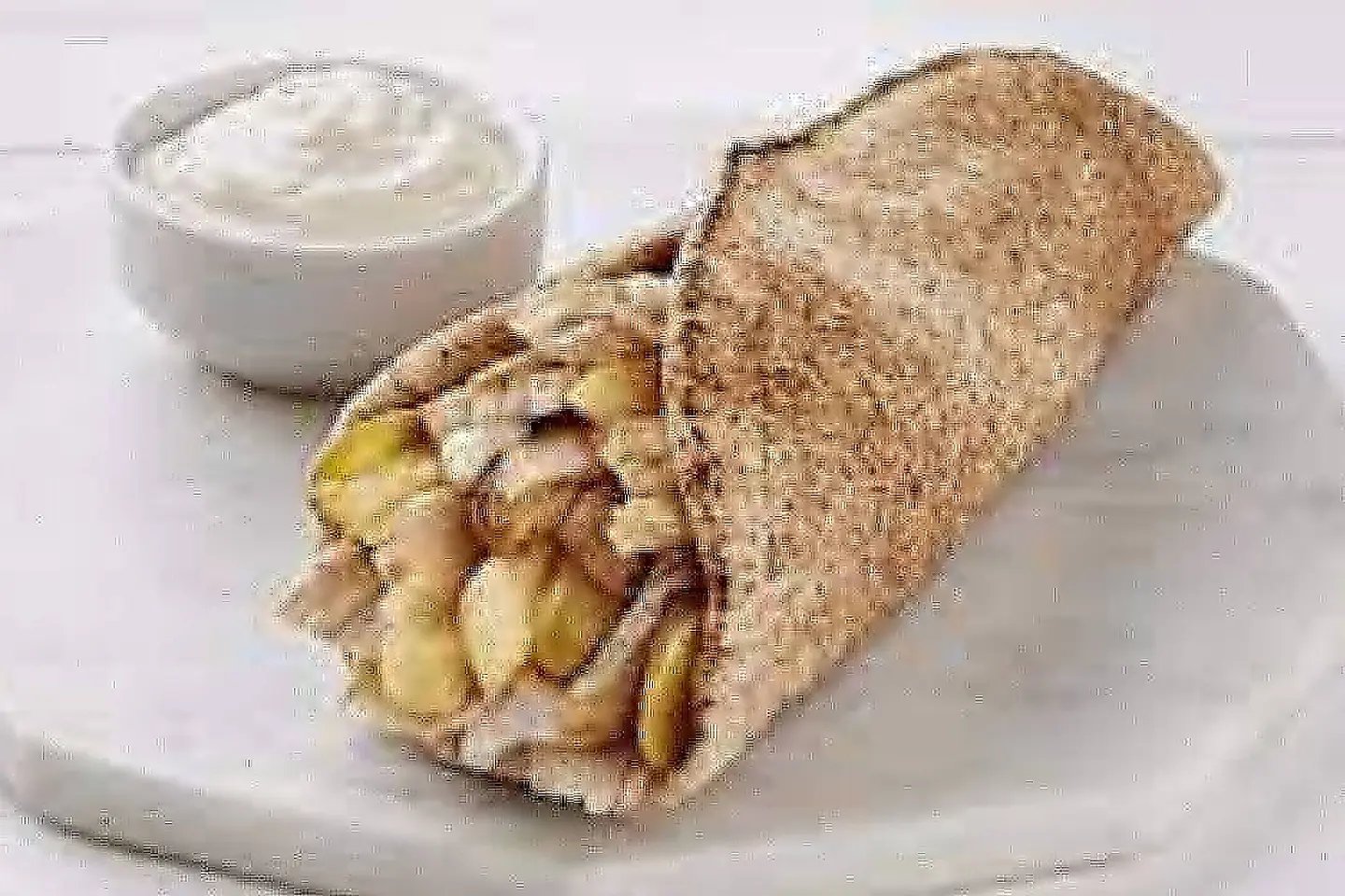 Shawarma Sandwich With Cheese