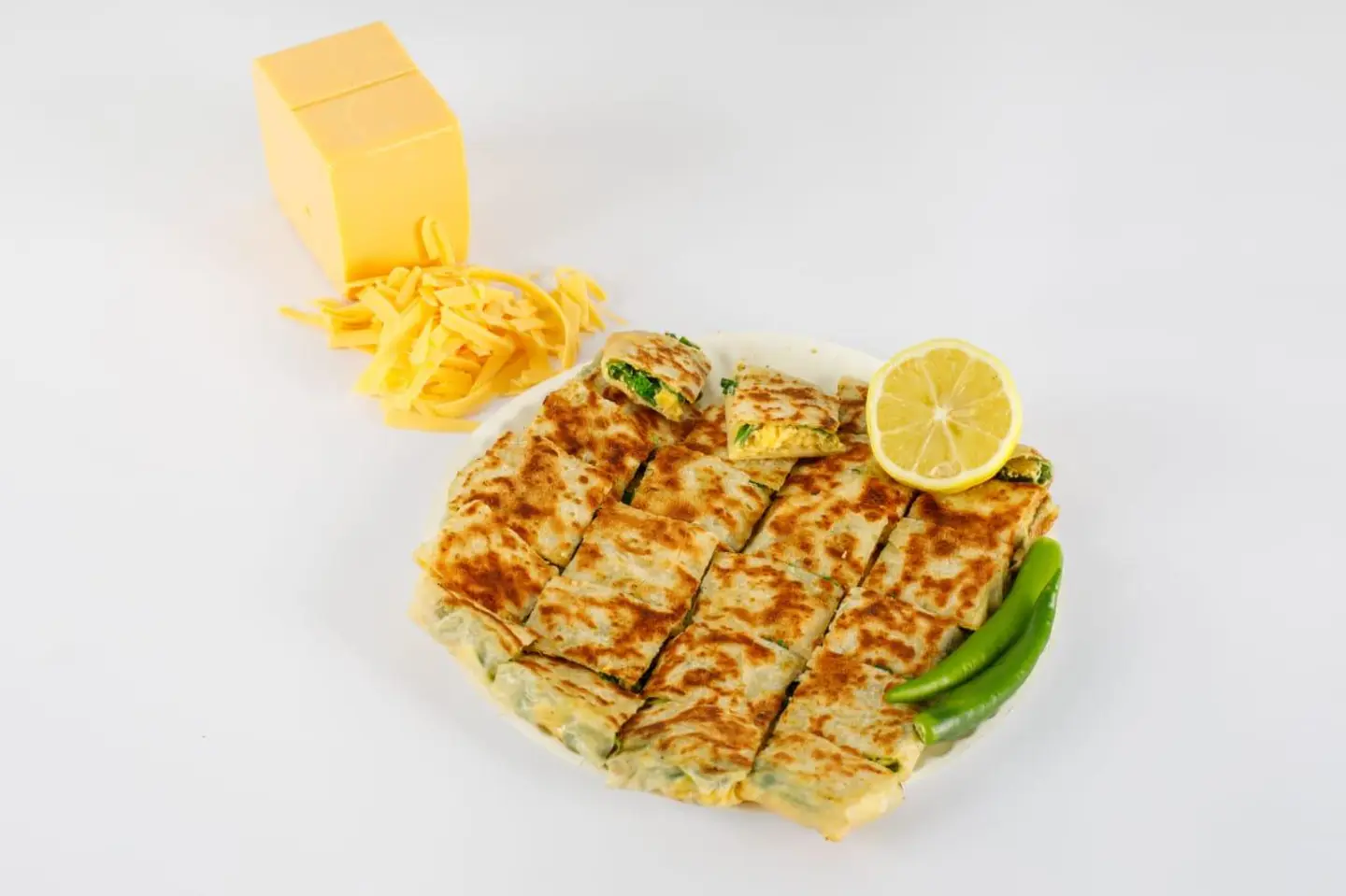 مطبق مالح شيدر خضار