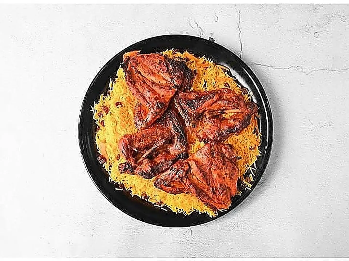 Half Shish Grilled Chicken With Rice