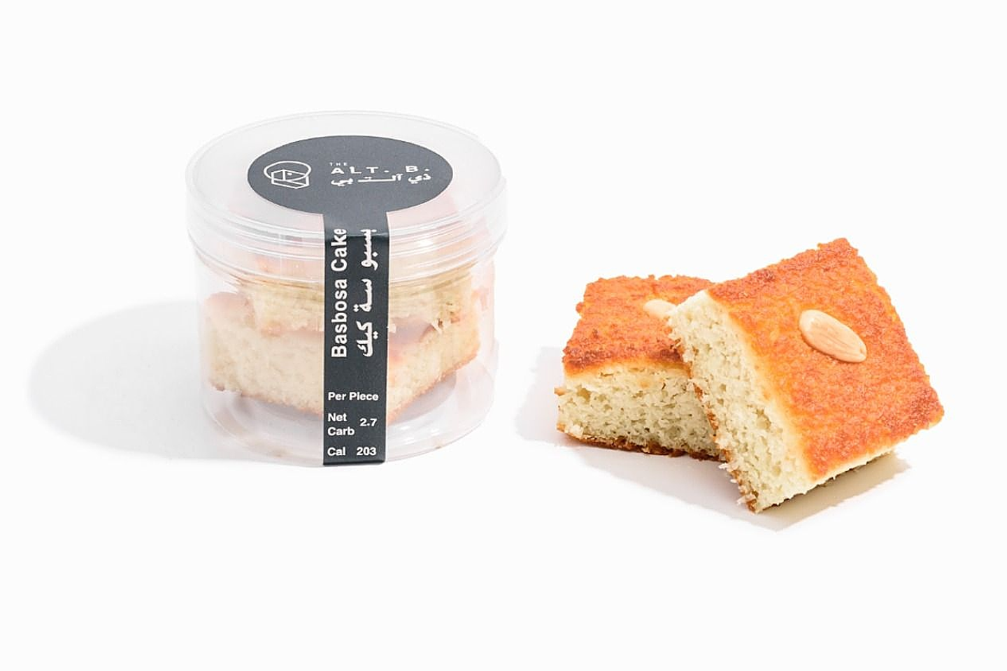 Keto Basbousa Cake