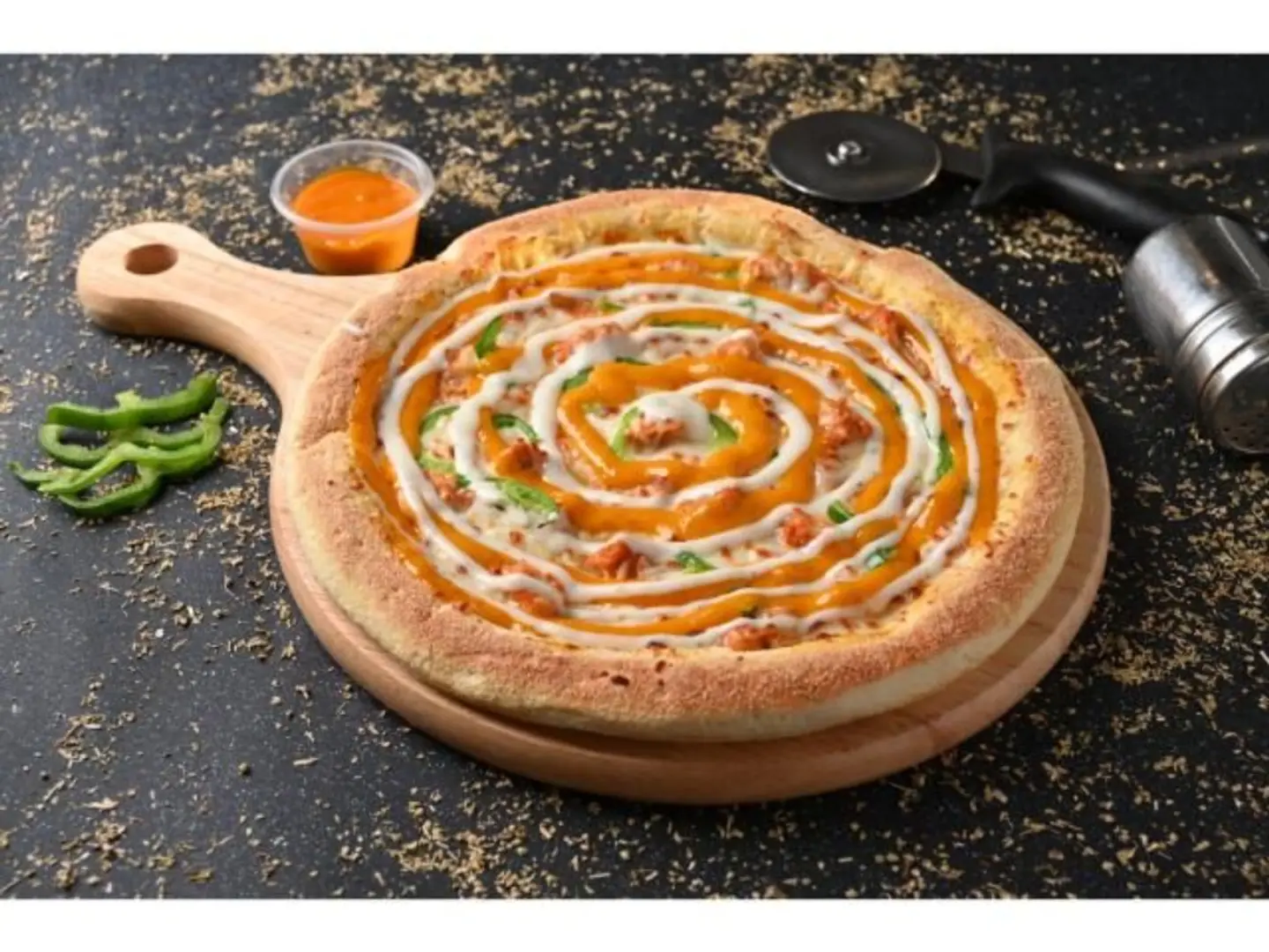 بيتزا البطلة وسط