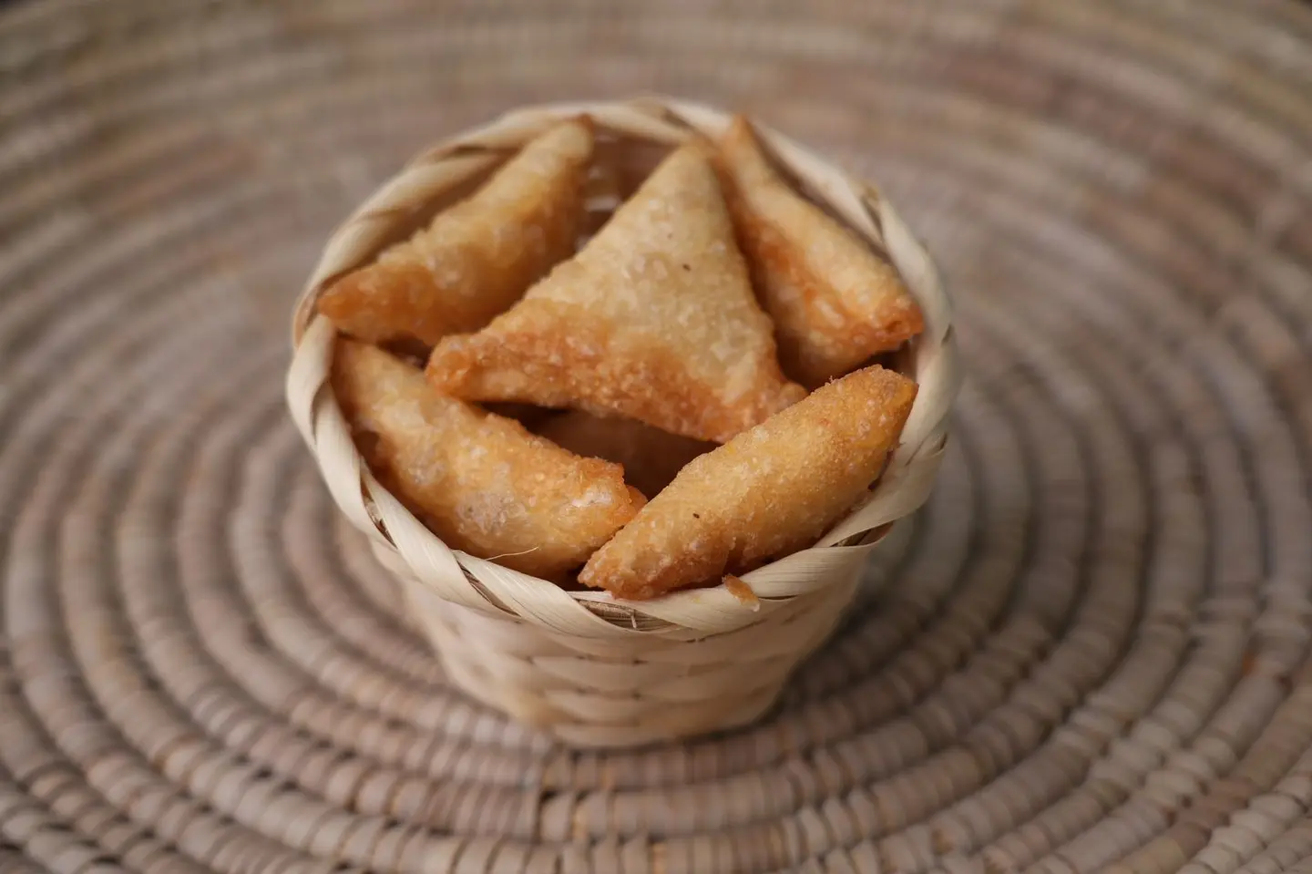 سمبوسة لحم حبه