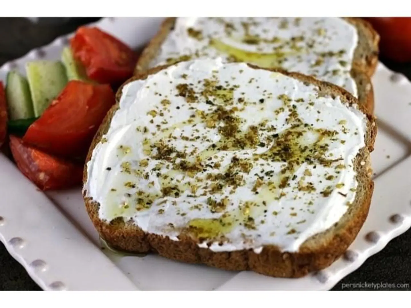 Labneh And Zaatar Toast
