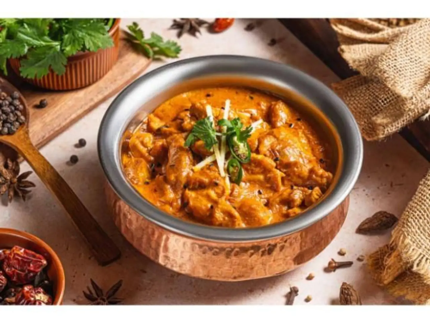 Chicken Achari Handi