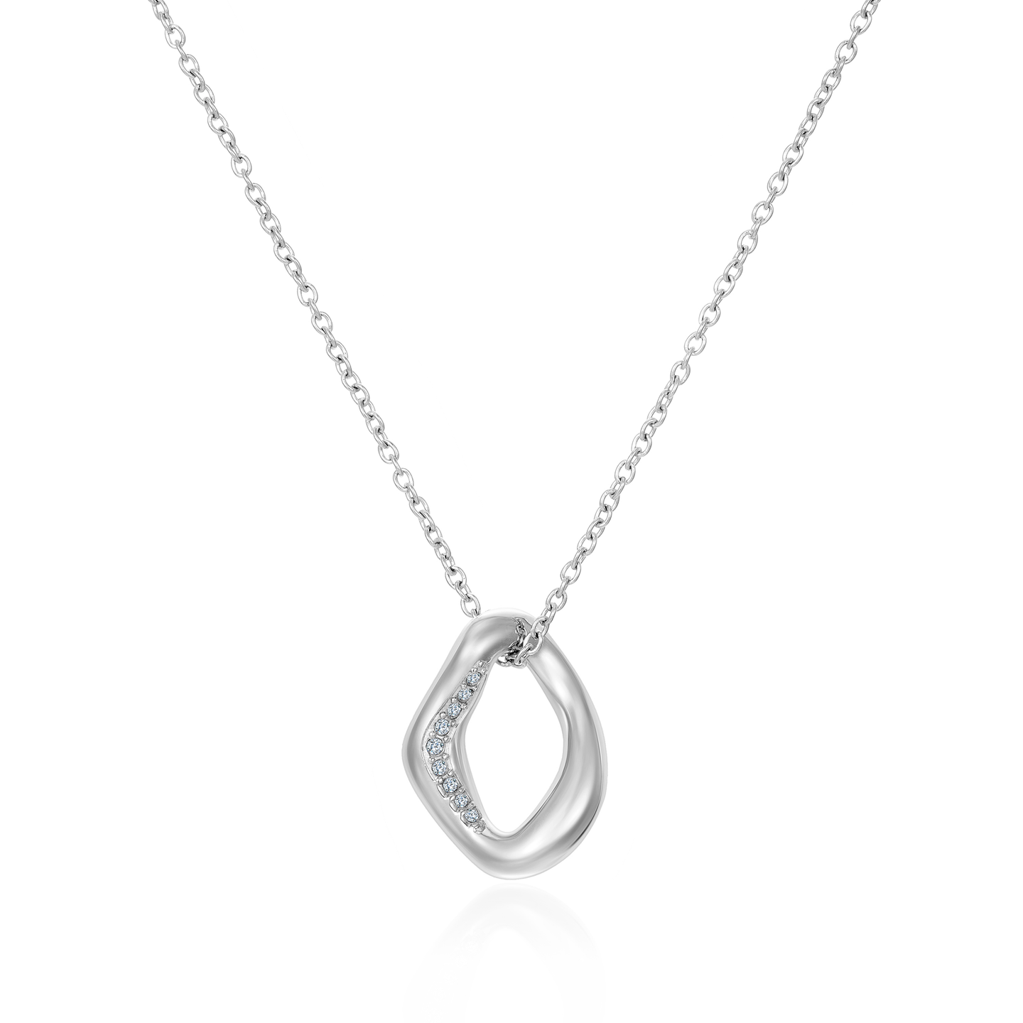 Bloom Necklace Silver