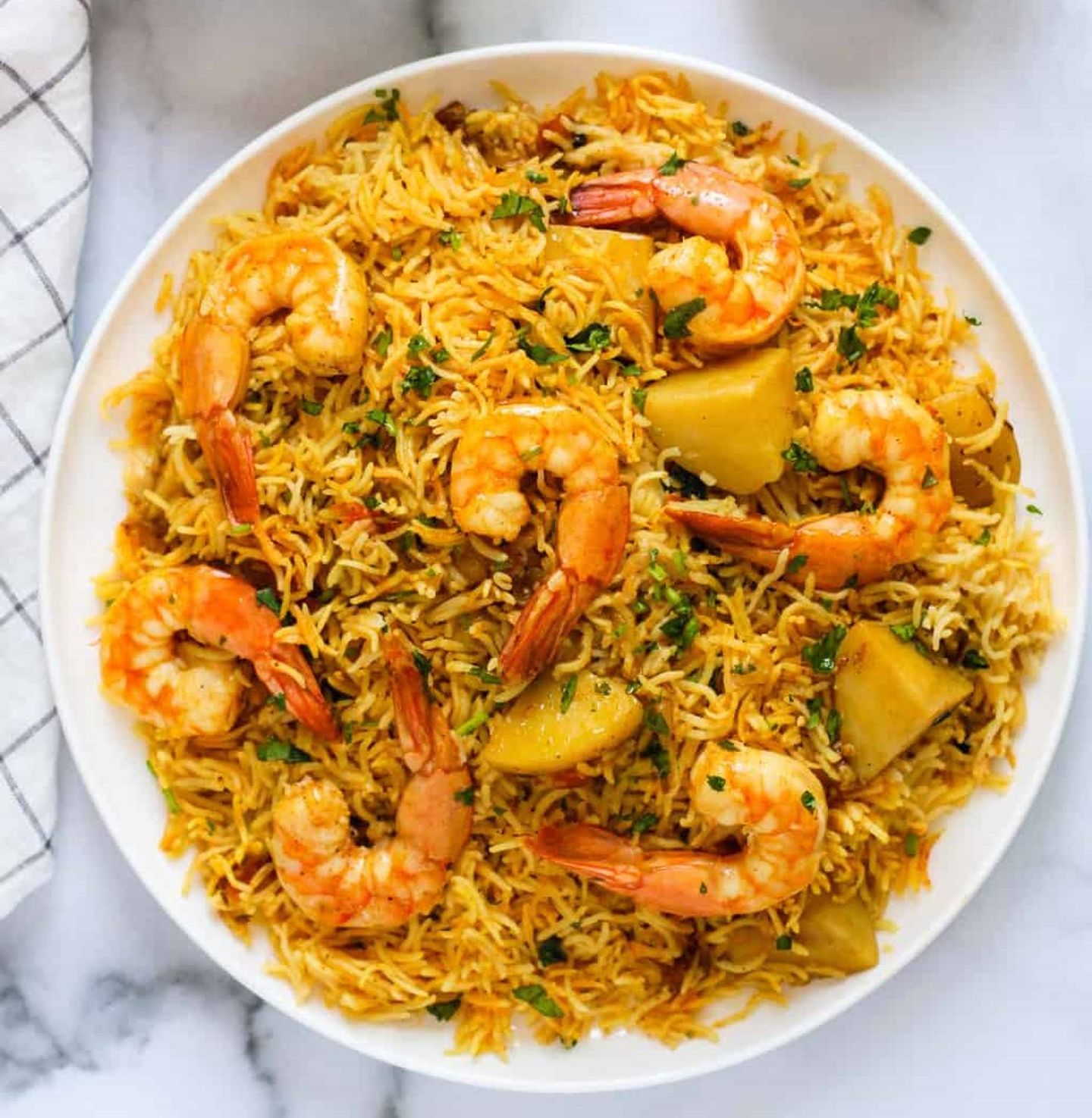 Shrimp Biryani