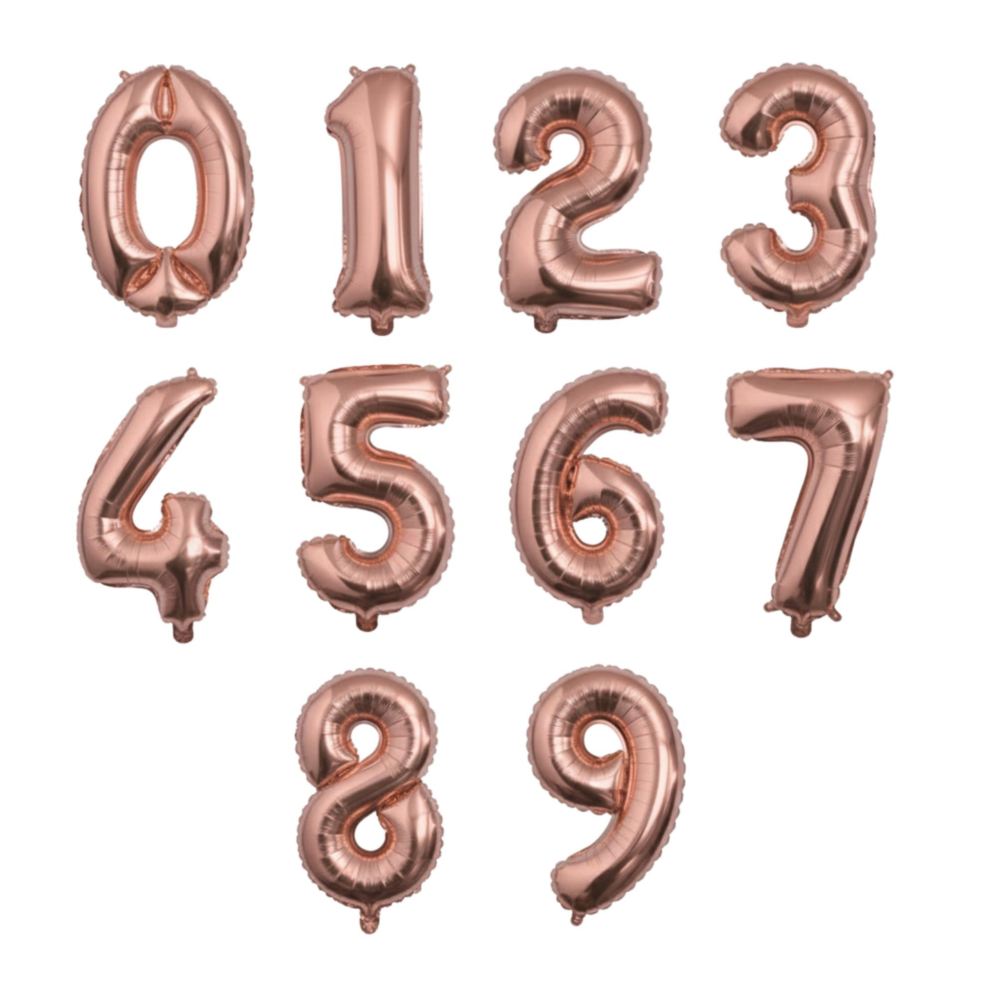 Small Rose Gold Balloon Letter