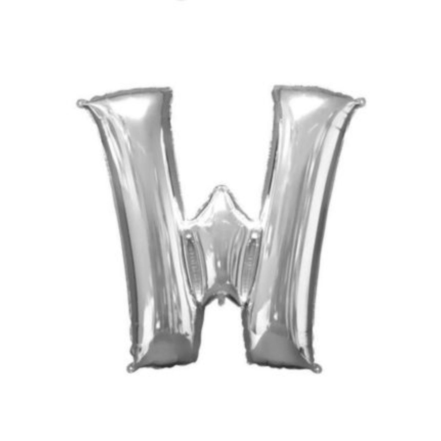 Letter W Silver