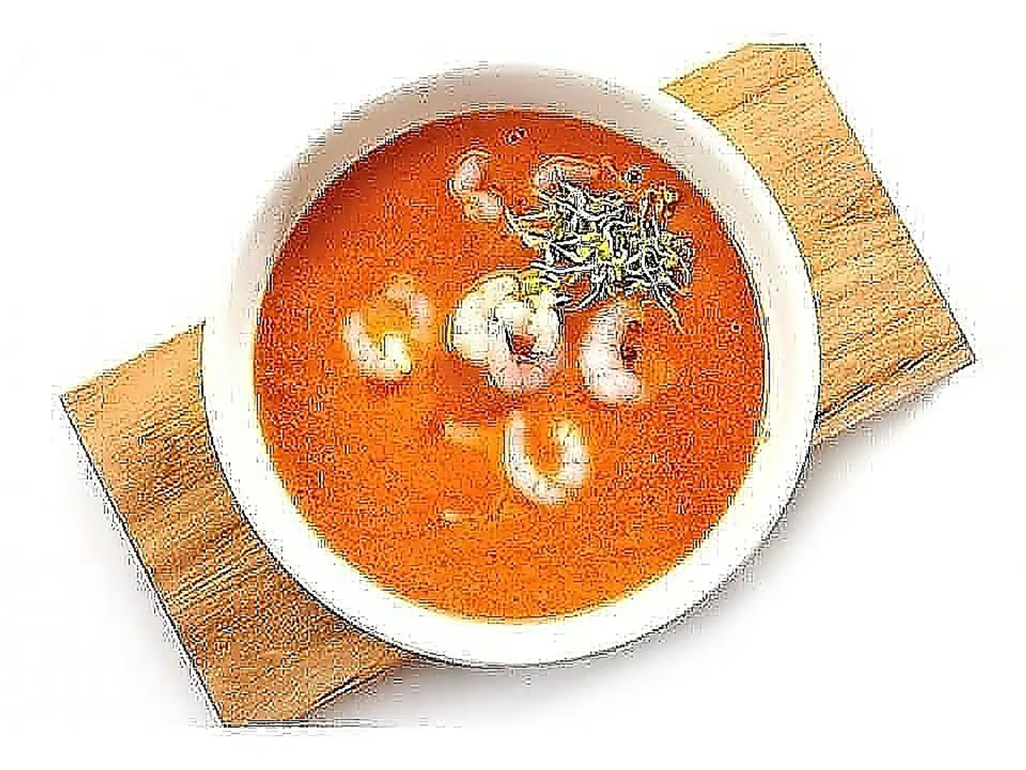 شوربةجمبري حمراء