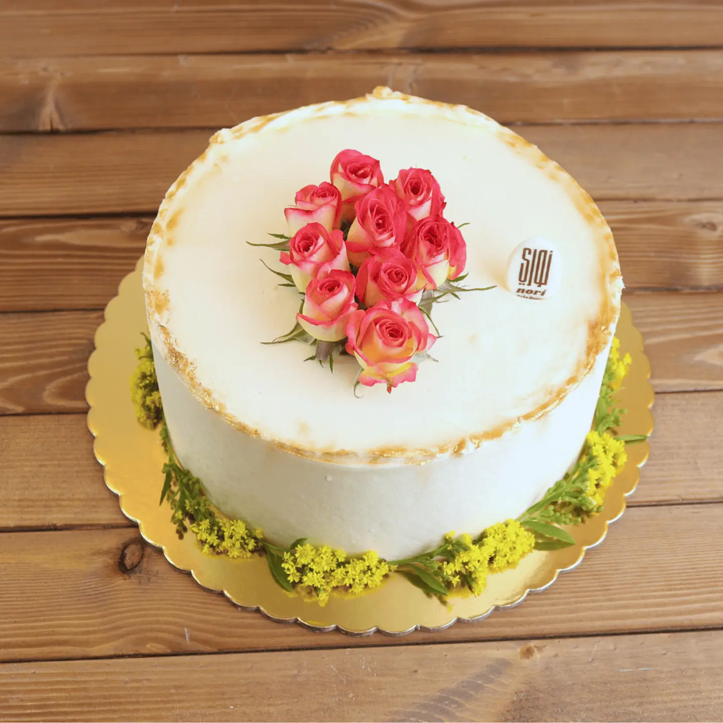 Rose Cake (Serves 8 To 10)