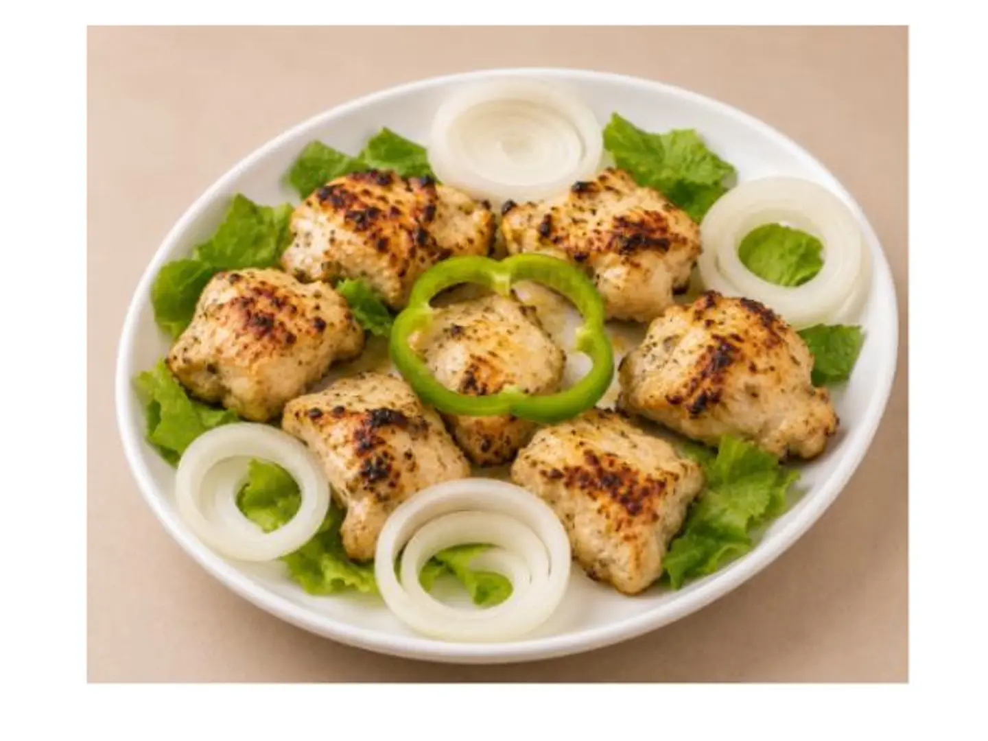 Chicken Malai Tikka Boneless 8 Pcs