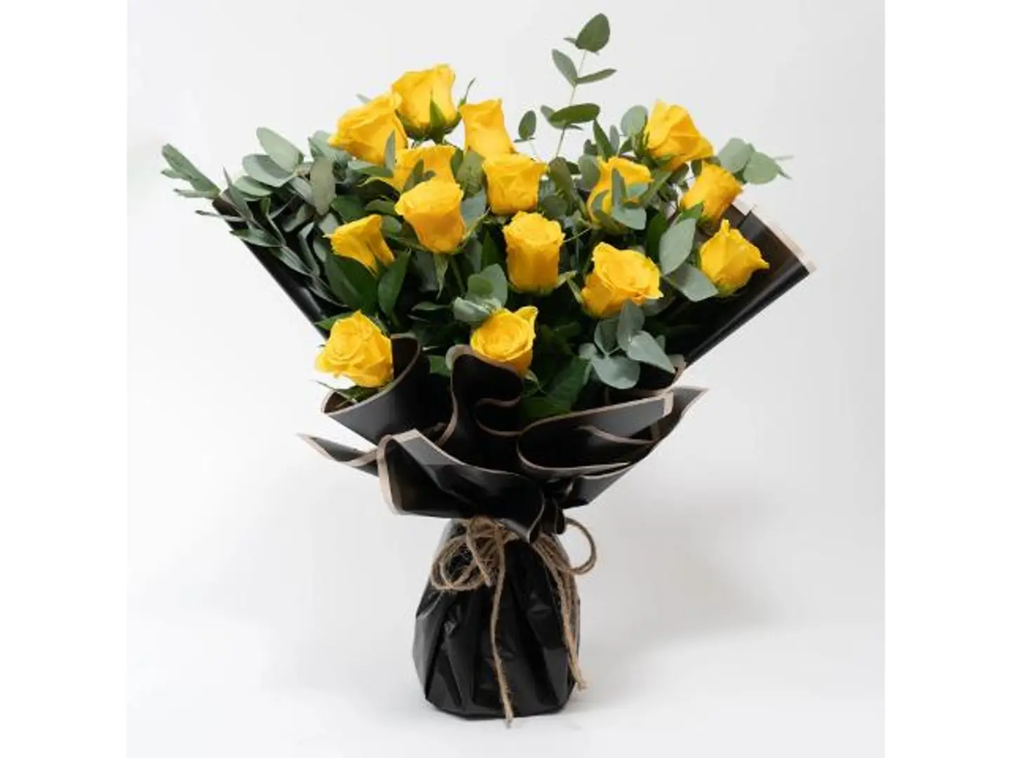Yellow Rose Bouquet 14