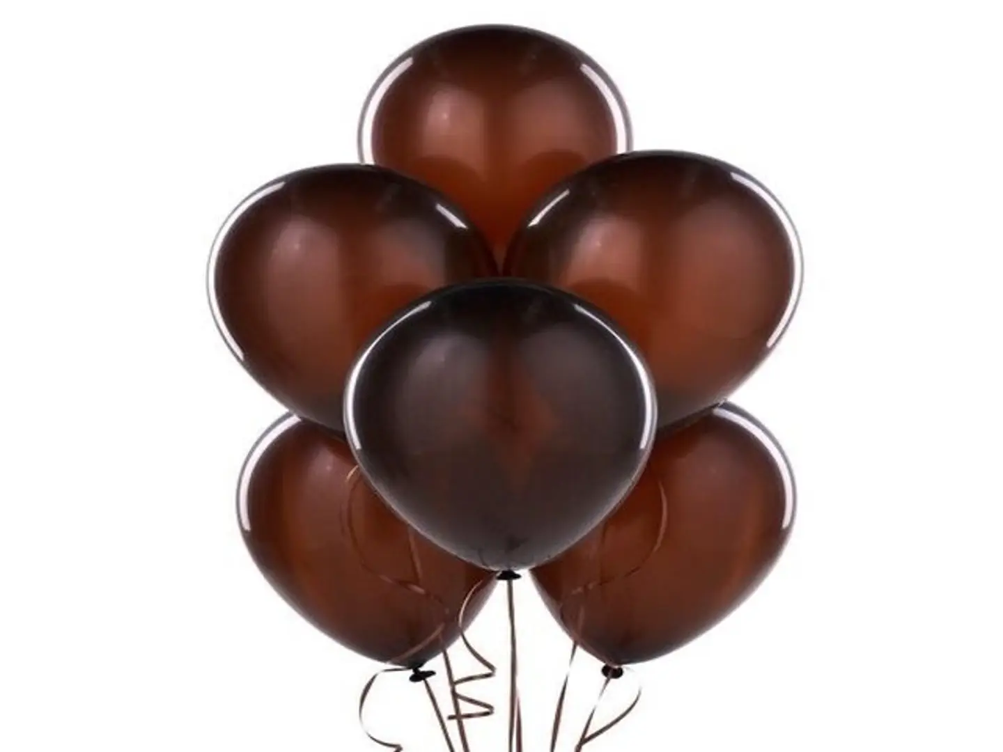 Chocolate Brown Balloons Bouquet