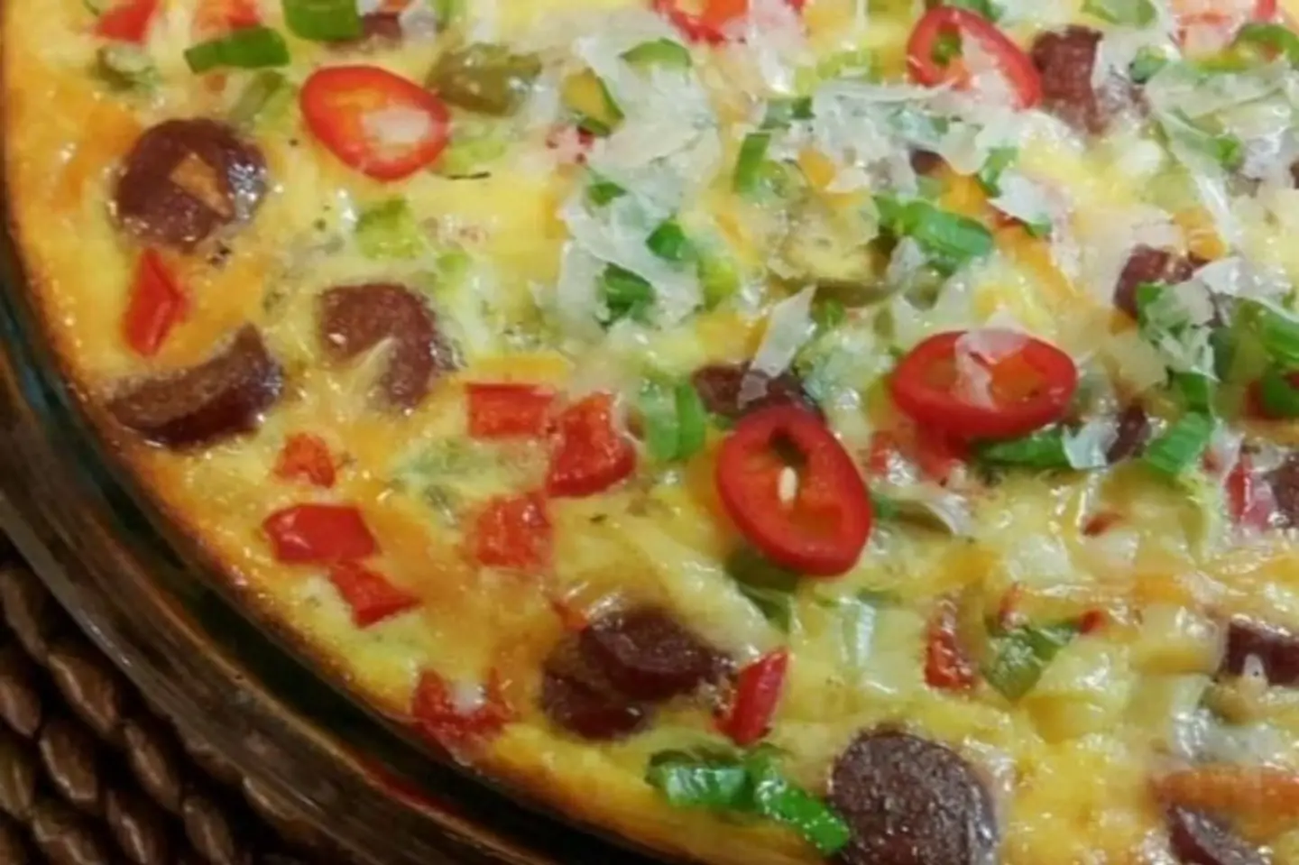 Eggs With Cheese And Olives