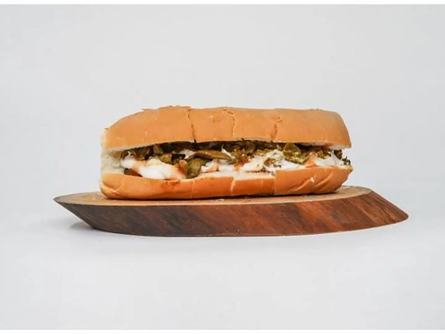 Liver With Cheese Sandwich