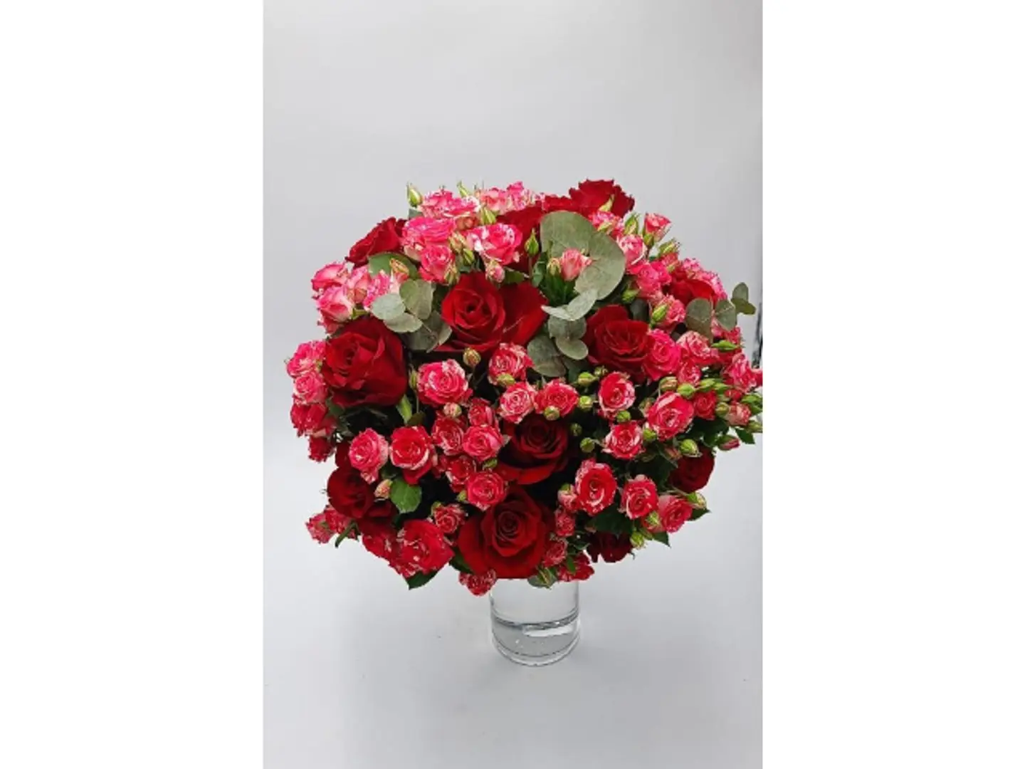 Red Rose Vase