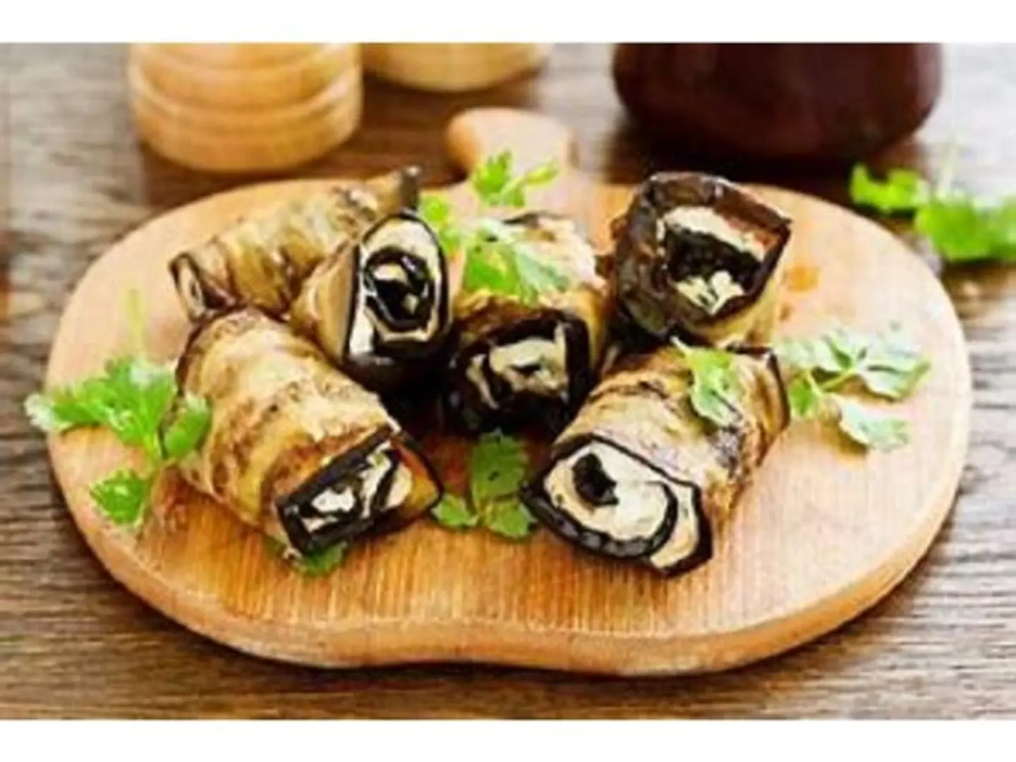 لفايف بذنجان لبنة