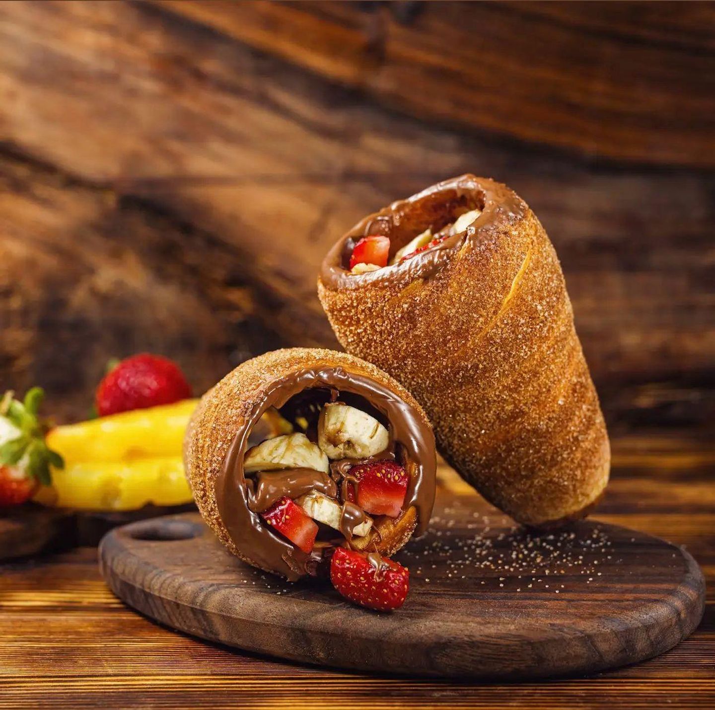 Classic Nutella With Fruits